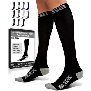 Compression Socks for Men & Women (20-30 mmHg) - Best Support Stockings